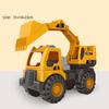 Большой размер инженерной модели автомобиля, пластиковый экскаватор, кран-миксер, самосвал, автомобили, игрушечный набор для детей, мальчиков, уличная игра с песком