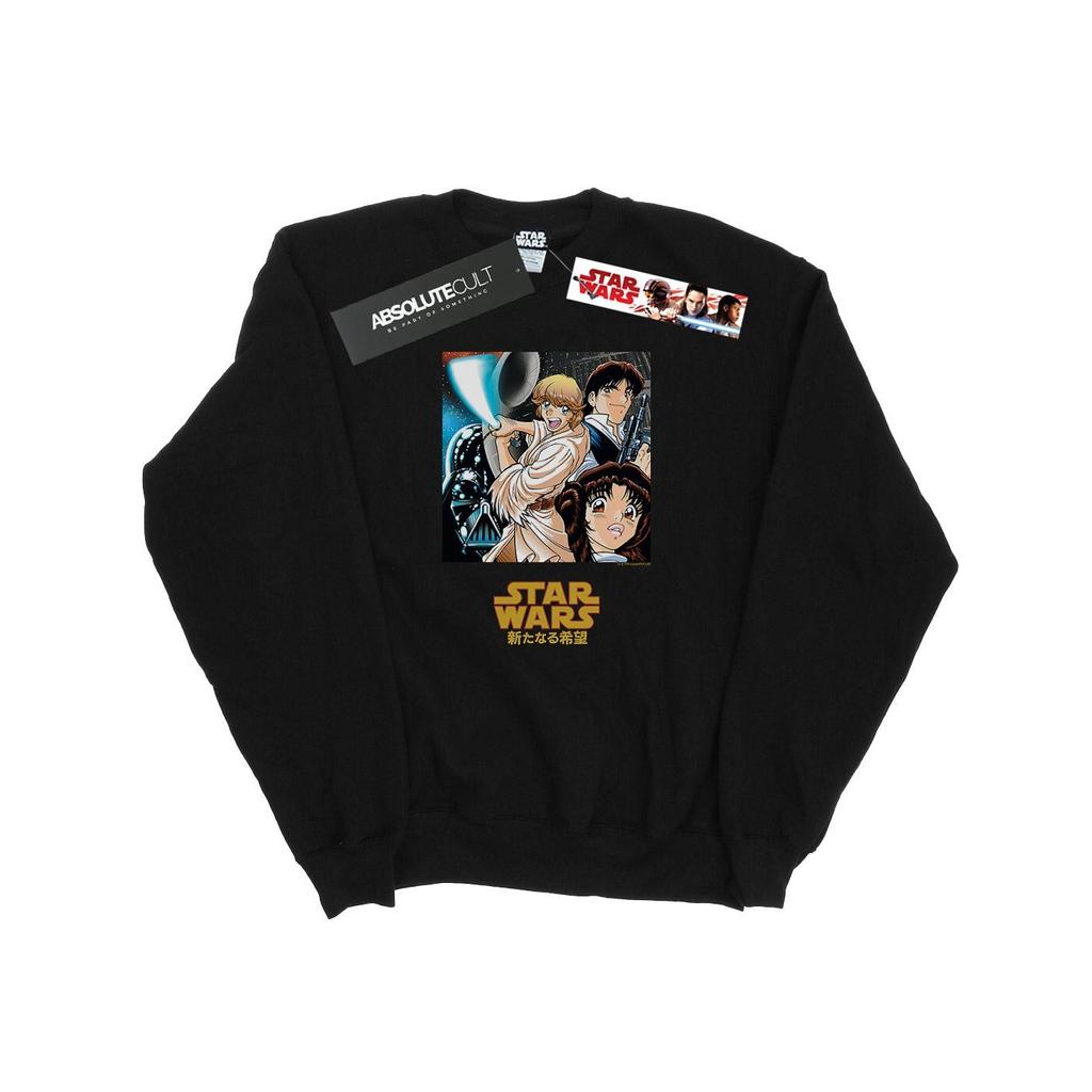 Star Wars Mens Anime Poster Sweatshirt