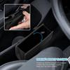 Car Trash Can, Leather Car Trash Bin Door Organizer With A Roll Of Garbage Bag, Foldable Hanging Mini Cars Storage Must Have Essentials Interior