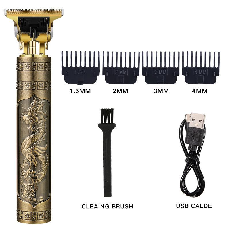 USB Charging Wireless Hair Clipper And Beard Trimmer, Easy To Trim Hair And Beard, Precise And Comfortable, Zero-gap Trimmer, Holiday Gift