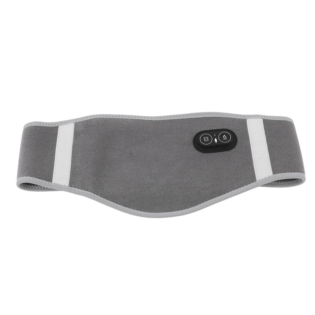 Back Heating Belt Carbon Fibre Heating 3 Vibration Modes 3 Temperature Controls Lumbar Heating Pad for Shoulder Abdomen