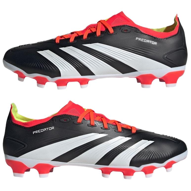 Adidas Бутсы Predator 24 League Low Mg Унисекс Футбольные бутсы Черные Белые IG7725