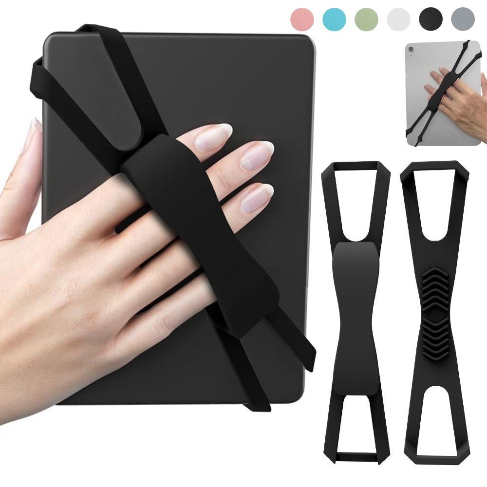 Silicone eReader Holder 6/7/8/10 inch Phone Fixed Belt for Kindle/Kobo/Boox/Lenovo Handheld Reading