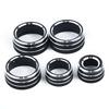 5pcs Car Center Console Switch Button Trim Rear Mirror Air Conditioner Control Knob Cover for Camry