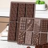 Силиконовая форма для шоколада и конфет на 12 ячеек, DIY, мини-формы для печенья и конфет, антипригарная форма для шоколада и печенья, бытовые инструменты для выпечки
