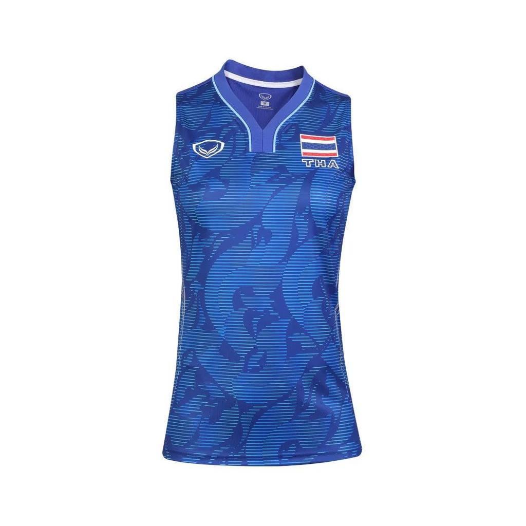 Женская волейбольная трикотажная рубашка National Grand Sport, сборная Таиланда, Азиатские игры 2022, 100% полиэстер