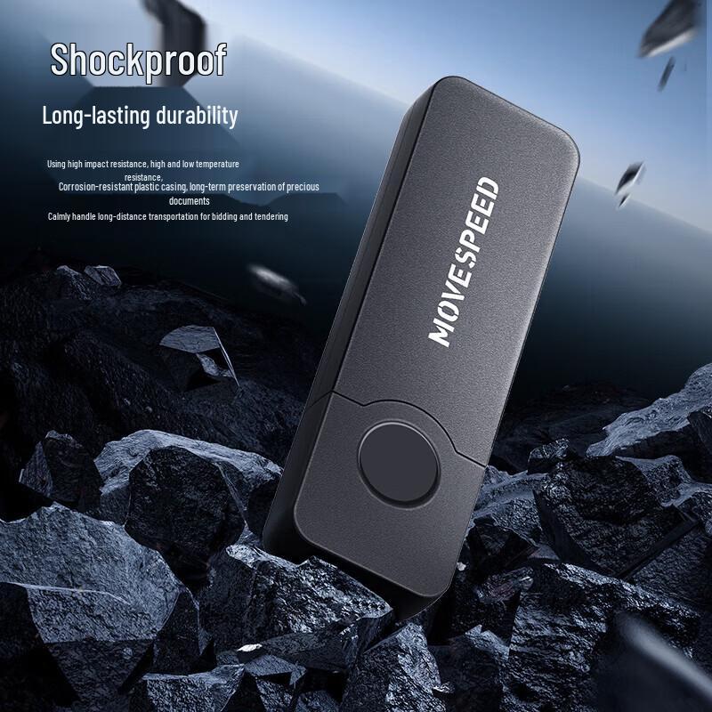 MOVE SPEED Mini Portable USB 2.0 Flash Drive 10-Pack