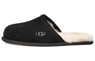 Тапочки с подкладкой из флиса Scuff Slipper Черные Тапочки 1101111-BLK