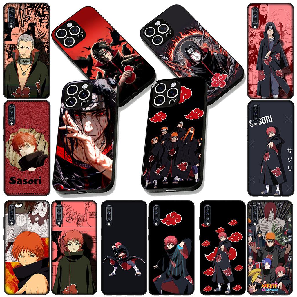 Cover for Samsung Galaxy Note 20 9 8 S8 S10 S9 Plus A54 A33 A21S A31 M21 S10E A17 Case Sasori Narutos Akatsuki Uchiha Itachi