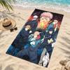 Jujutsu Kaisen Microfiber Beach Towel Quick Dry Sand Free Lightweight Beach Towels for Travel Swimming Camping