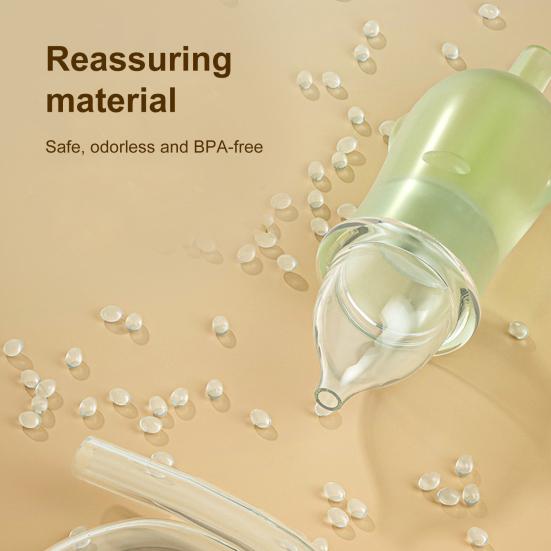 Силиконовый назальный аспиратор, очиститель носа, компактный дизайн, портативный, удобный в использовании, ручной назальный аспиратор для детей