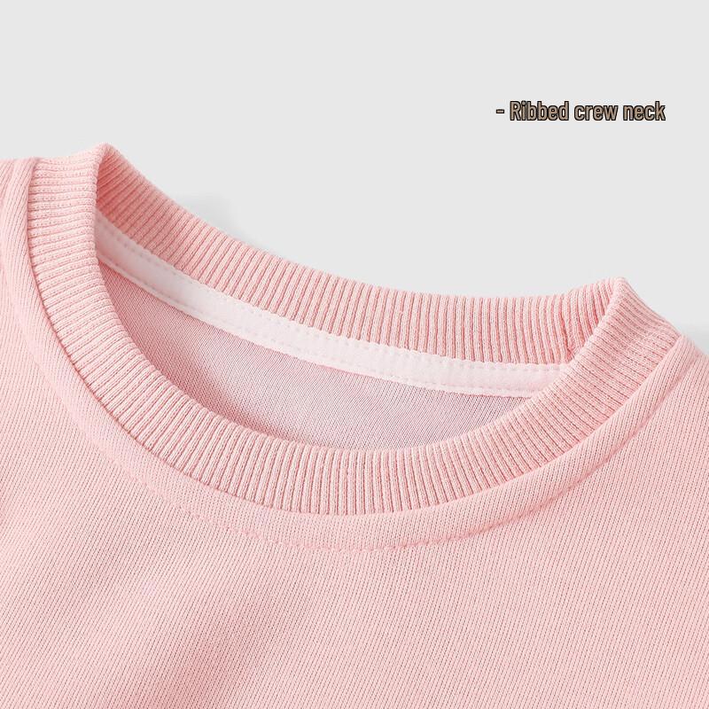 Girls' Sweet Butterfly Mesh-Spliced Pullover Sweatshirt