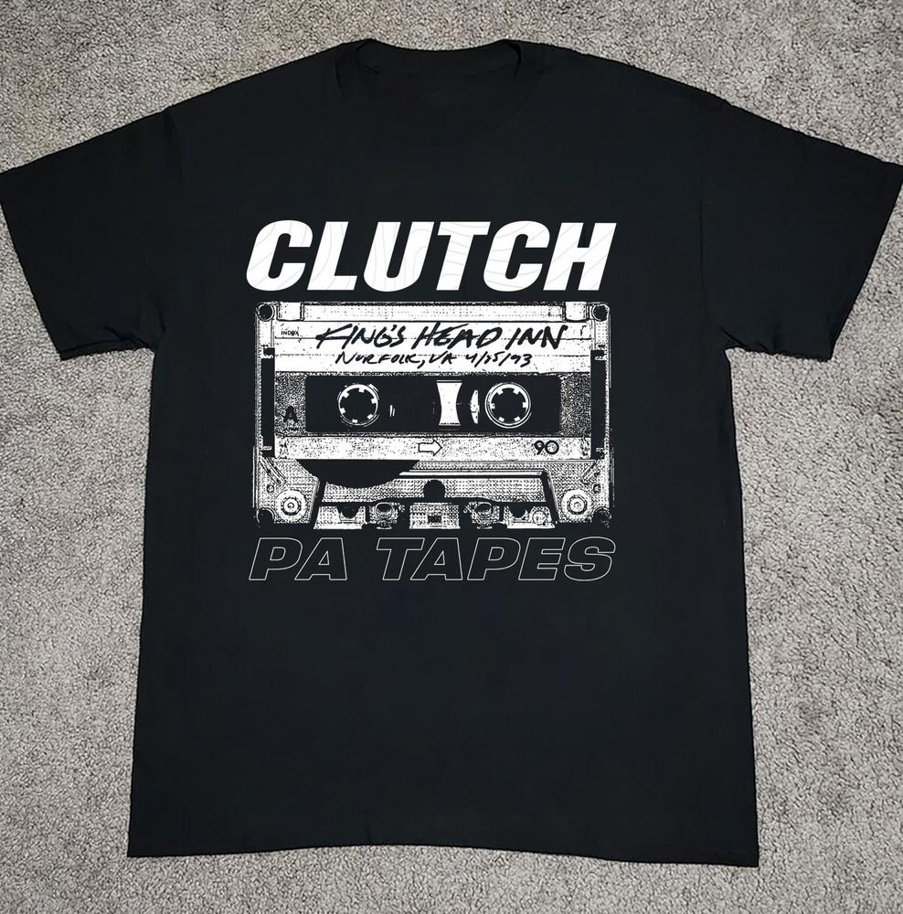 NEW Clutch Tee, Clutch Band Collection PA Tapes Black All Size Shirt AH155 Unisex T-Shirt