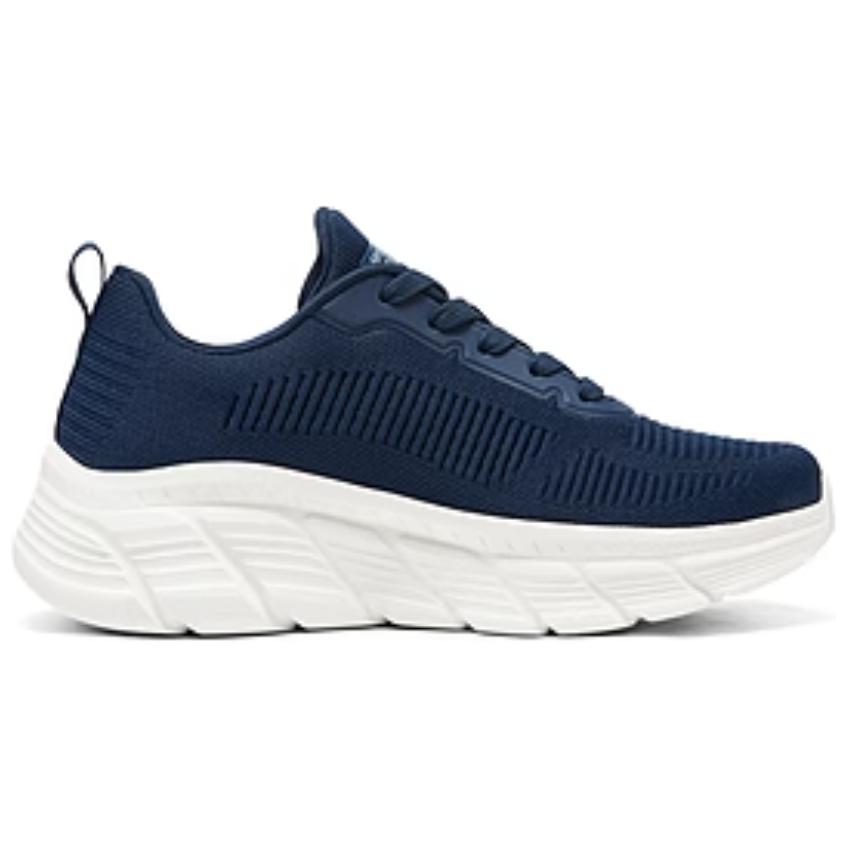 Skechers Bobs Sport Удобные Универсальные Низкие Повседневные Кроссовки Женские Темно-Синие 117385-NVY