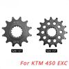 Для KT/M 450 EXC Enduro Racing 520 12T 15T Мотоциклетная передняя звезда Зубчатое колесо Кулачок EXC450 EXC-F 450 2017
