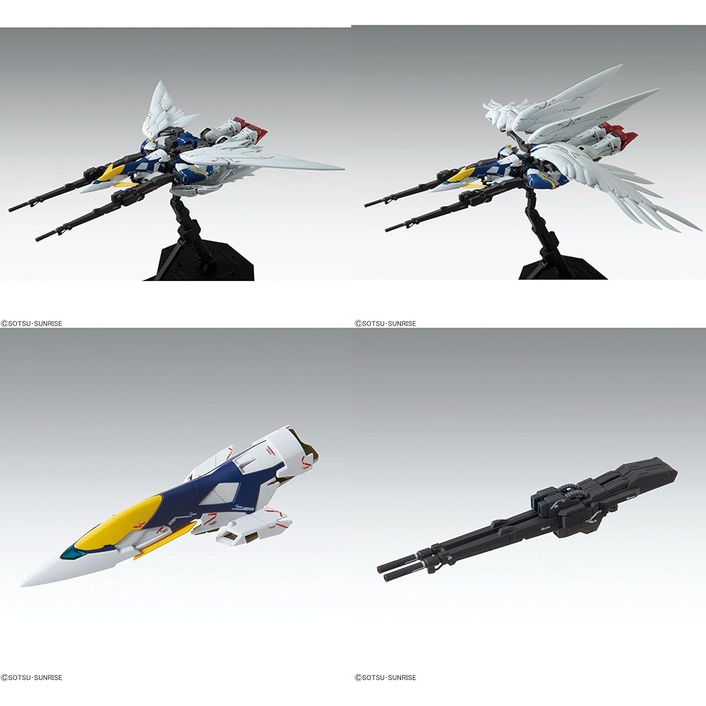MG 1/100 Wing Zero EW Версия Ka Набор для сборки Мобильный доспех Гандам Бесконечный вальс