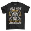 Viking Face ''I Am Not'' T-shirt - Funny Norse Warrior Design, Unisex Printed Tee.