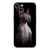 Черный чехол из ТПУ для Motorola Edge 20 Lite Pro 2021 S Moto E20 E30 E40 E7 4G G 5G Plus Sphynx Cat
