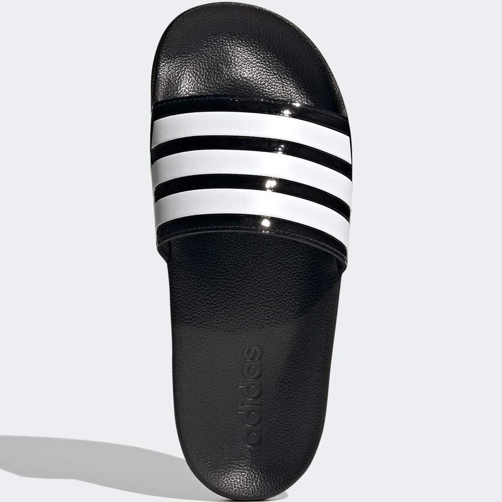 Adidas Adilette Шлепанцы для душа W ADILETTE SHOWER SLIDES Основной белый FZ2852 Оригинальный продукт Adidas Japan [Adidas] Черный/Обувь 27.0см