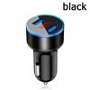 Usb Quick Charge Car Charger Voltage Display Splitter Lighter Socket Qc 3.0 Charger In Dual Car Adapter Accessories