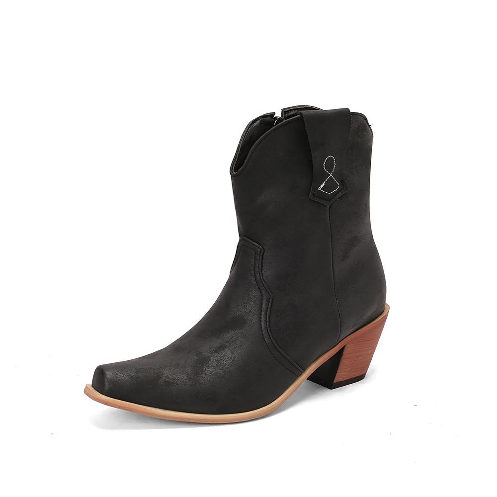 Коричнево-зеленые женские ботильоны на высоком каблуке, большой размер 48