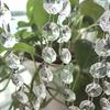 1Pc 3.3ft Clear Acrylic Beads Garland Chandelier Hanging Curtains Wedding Supplies