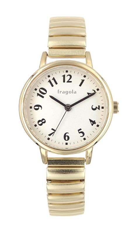 Watch Fragola Simple Bellows Watch GD Gold [Follow] N04024A-5 Women's