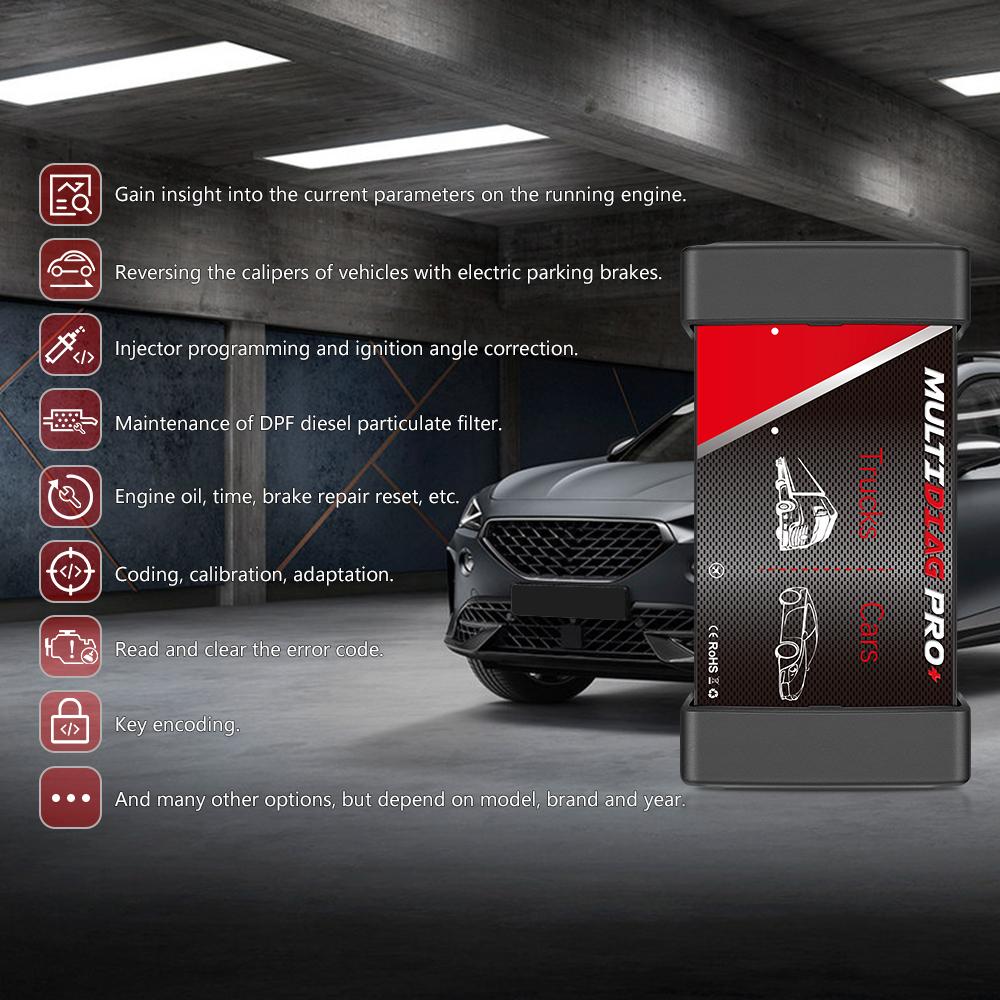 Multidiag V3.0 2021.11 NEC Реле Автомобиль Грузовик CDP Pro Сканер Авто Инструмент OBD OBD2 Диагностический интерфейс Bluetooth Multidiag TCDCDP