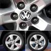 VW 4PCS 55mm 56mm 65mm 70mm 76mm Car Styling Wheel Center Cap Hub Covers Badge Accessories For VW Volkswagen 3B7601171 1J0601171 zs4