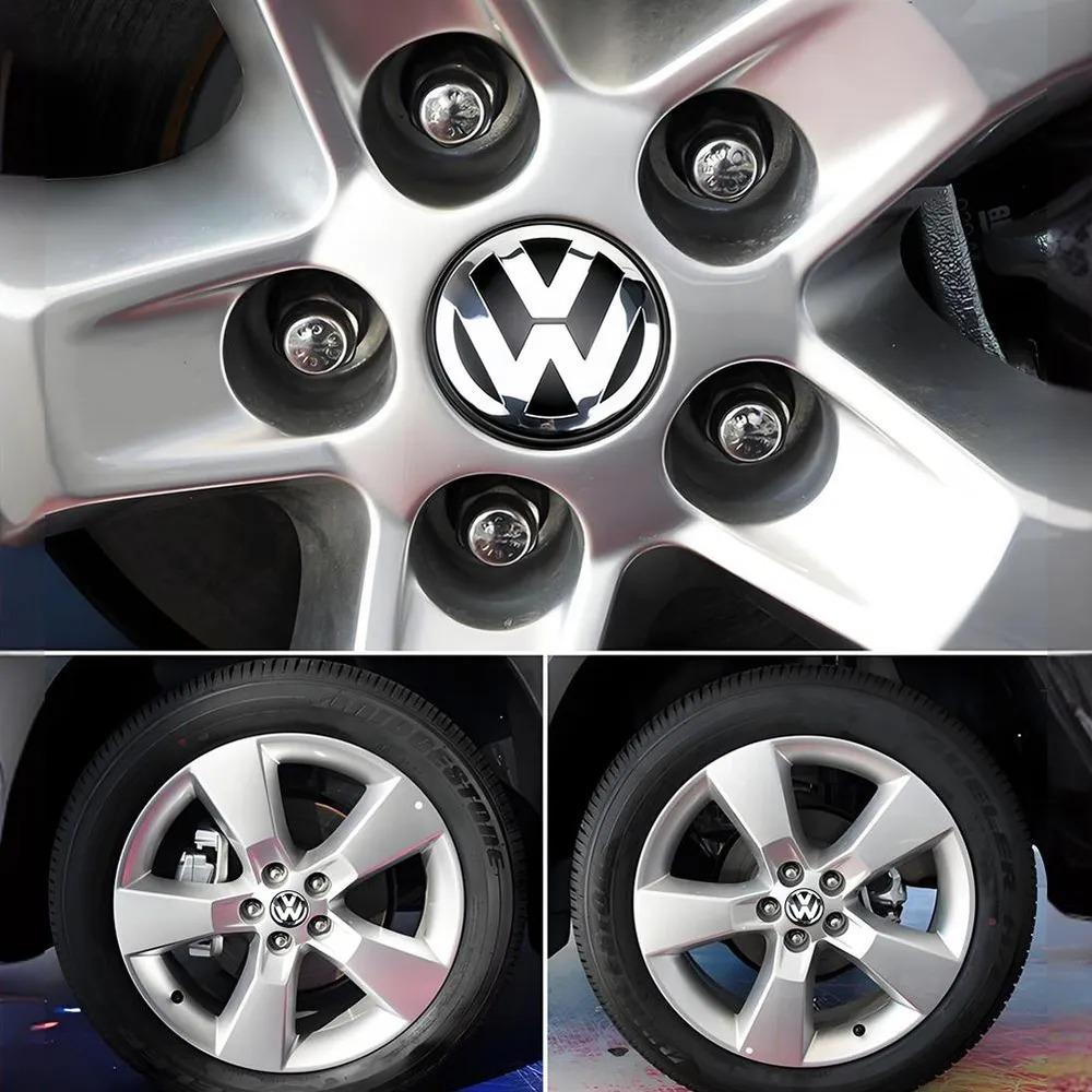 VW 4PCS 55mm 56mm 65mm 70mm 76mm Car Styling Wheel Center Cap Hub Covers Badge Accessories For VW Volkswagen 3B7601171 1J0601171 zs4