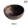 Natural Coconut Bowl Wooden Handmade Coconut Bowls For Eating Tableware Spoon