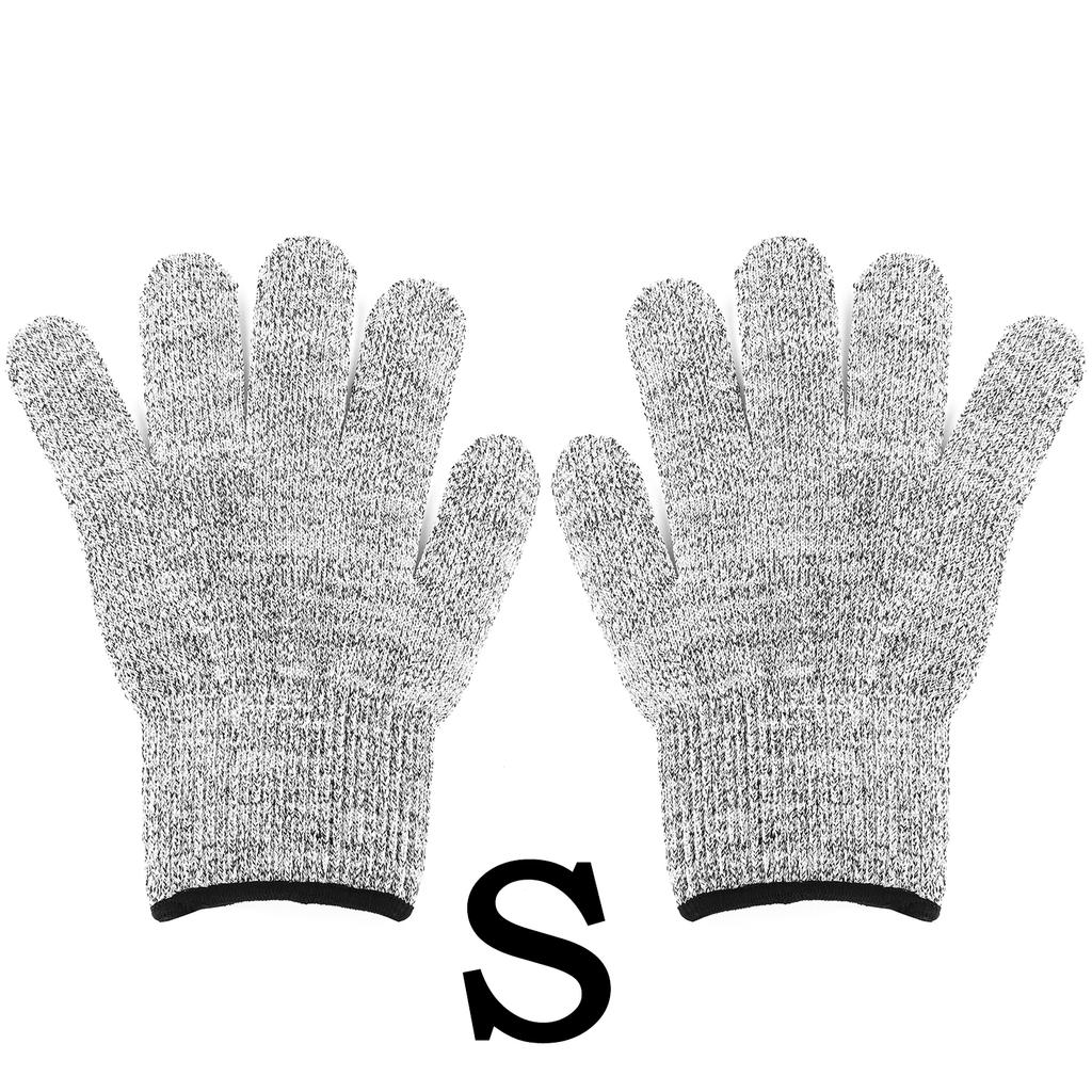 Anti Cut Proof Gloves Level 5 Safety Work Multifunction Protection High-strength Wear-resistant HPPE Glove Hemp Gray Finger Cots