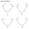 Fashion Body Jewelry None Pierced Double No Piercing Nose Clip Nose Chain Nose Ring Fake Nose Ring