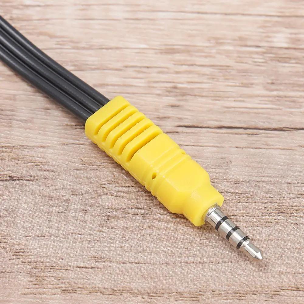 3,5 мм на 3 RCA кабель видео компонентный AV адаптер кабель для TCL телевизор 3,5 мм на RCA красный белый и желтый женский видео кабель телевизор