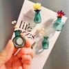 5/6/11Pcs Mini Vase Refrigerator Magnet DIY Home Office Kitchen Locker