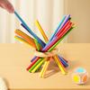 Parent Child Interactive Wooden Stick Children'S Two Person Battle Spatial Thinking Training Puzzle Toy
