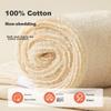 Women's Socks, 100% Pure Cotton, Warm And Thick, Heat-Generating, Comfortable, Maternity Mid-Calf Floor Socks, 4 Pairs Per Pack