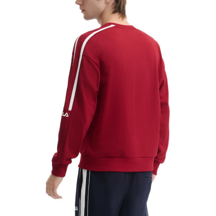 Fila ORIGINALE Мужская толстовка Tipsy Burgundy F11M449210F-