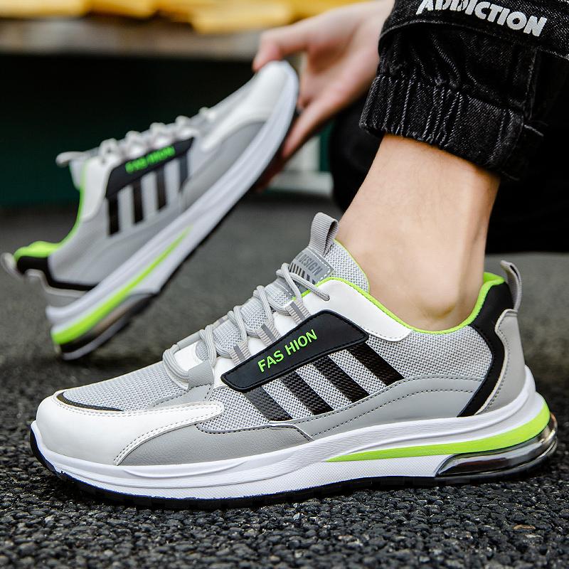 Fashion Men Sneakers Platform Running Shoes Air Cushion Sneakers Trend Casual Shoes Non-Slip Athletic Shoes 39-44 Scarpe Da Uomo