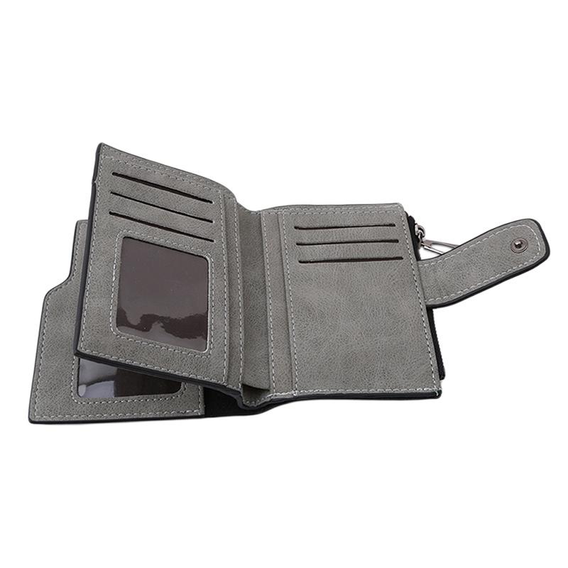 Women Useful Clutch Wallet Short Hasp Mini Money Bag Purse Card Holder