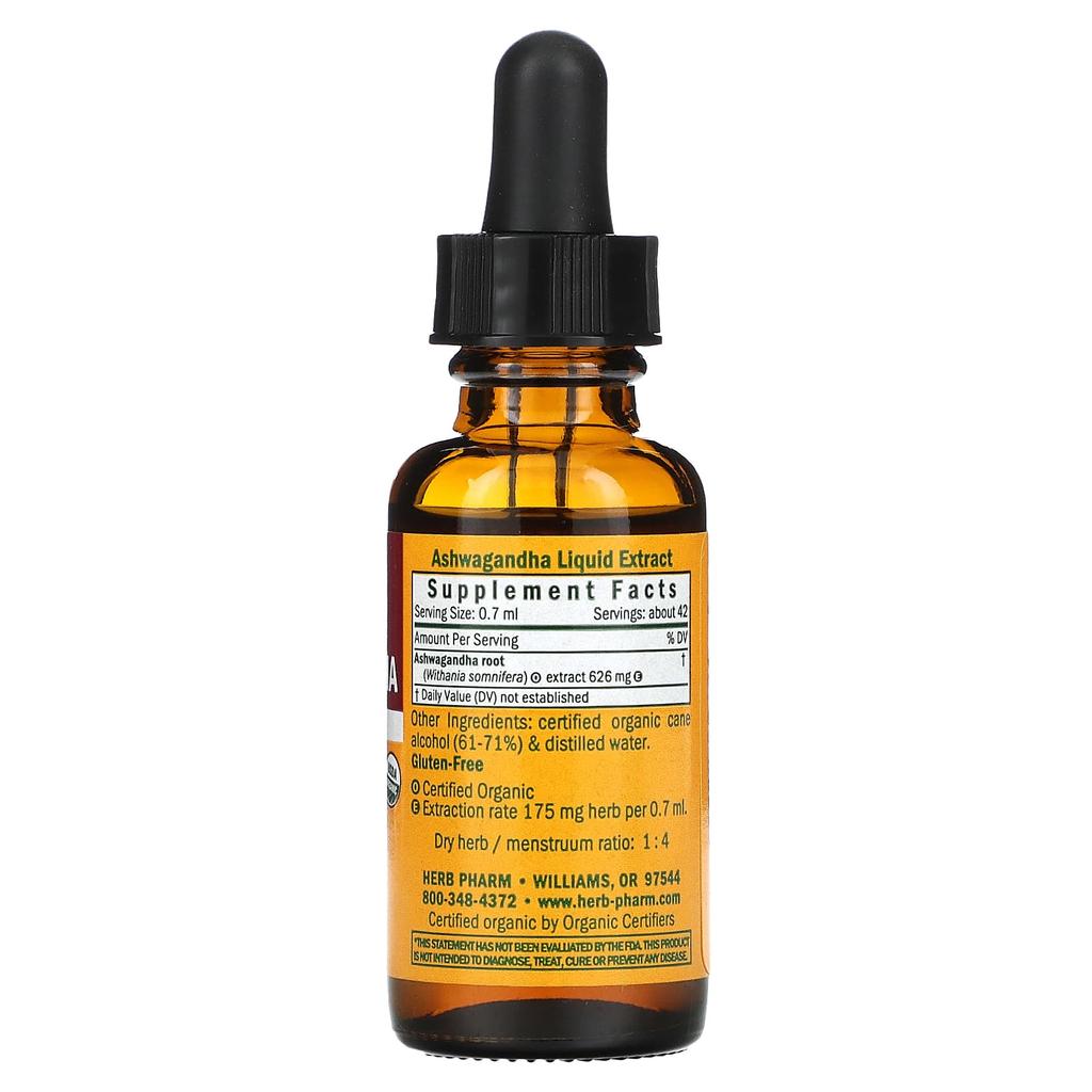 Herb Pharm Ashwagandha, 1 Fl Oz (30 Ml)