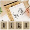 Hand Drawn Chinese Painting Sketch Basic Tutorial Figures Line Draft Practice Book Art Class