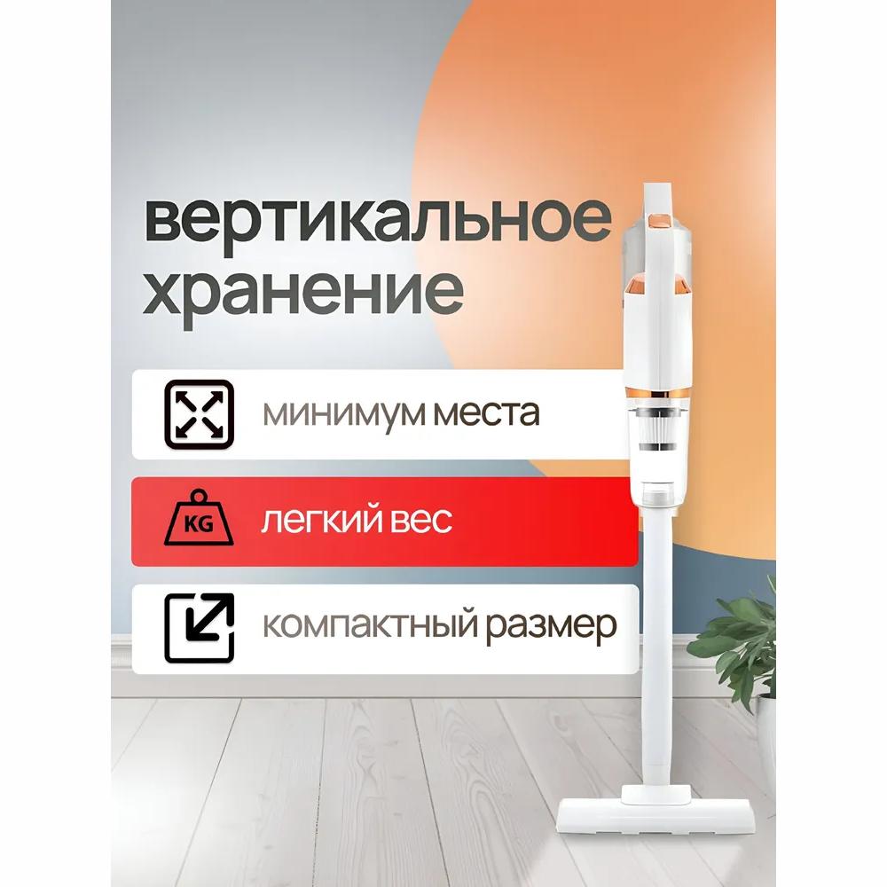 Премиальный вертикальный беспроводной пылесос 2 в 1 для дома и автомобиля S&M M2000