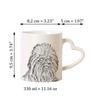 Affenpinscher, Affen, Affie - cup with a dog, adorable cup with a heart-shaped handle, universal gift from the Art-Dog brand