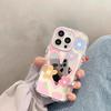Niche Love Mirror Flowers подходит для iPhone16Pro Apple 14promax чехол для мобильного телефона 13Pro