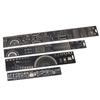 4pcs 150-300mm PCB Ruler Set Straight Edge Heavy Duty Electronic Technician Engineering Drafting Professional