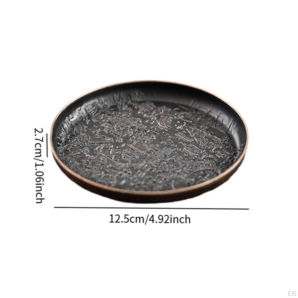 Сплав Подставка Под Чашку Коврик Подарок на День Рождения Модный Поднос для Подачи Десертов Вода Напиток для Отеля