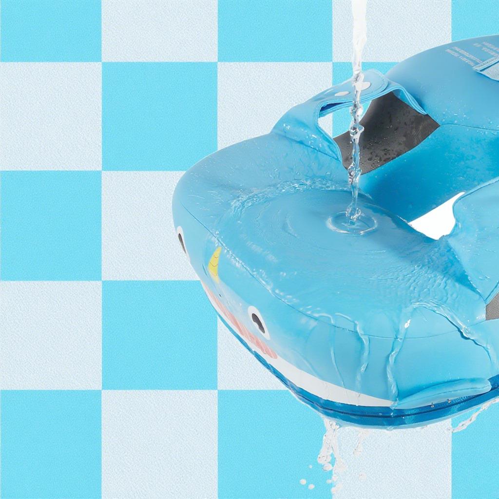 Cute Baby Swim Float Non-inflatable Baby Swimming Float Soft Waterproof Skin-friendly Swim Trainer Float for 8-36 Months Baby Boys Girls