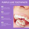 Purple Color Corrector Toothpaste Removal Plaque Stain Dental Bleaching Cleaning Oral Hygiene Fresh Breath Whitening Toothpaste