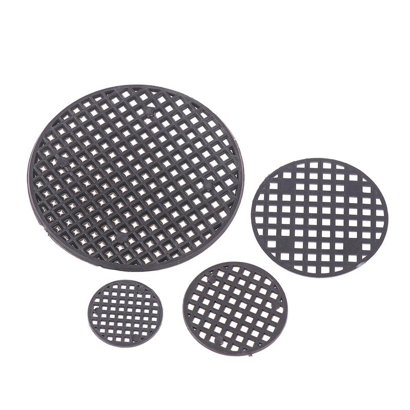 50 шт., нижний сетчатый коврик, многофункциональный цветочный горшок, сетчатая подкладка, отверстие для дна тазика для бонсай, воздухопроницаемая прокладка, садовые принадлежности